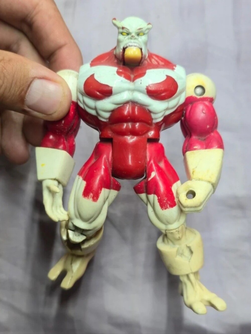 Vintage 1995 Marvel Uncanny X-Men X-Force Caliban Mutant Attack Action Figure